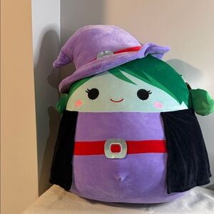 Squishmallows Purple and Green Witch Plush